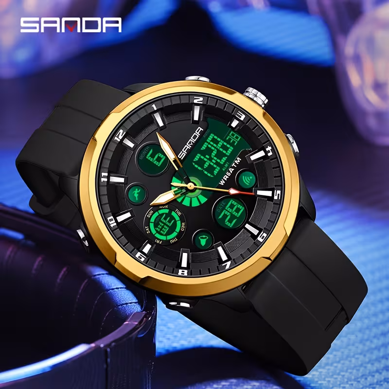SANDA Men'S Watch Sports Easy Fashion Casual Watch